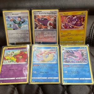 MC 6 Pokémon card bundle - Trainer, Basics and Stage 1